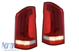 Kit Carrosserie pour Mercedes Vito 2020-2024 Pare-chocs Calandre Phares Feux arrière-image-6127179