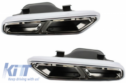 Kit carrosserie pour Mercedes W212 Classe E Facelift 13-16 Pare-chocs E63 Design-image-6045717