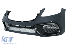 Kit Carrosserie pour Mercedes W222 Facelift 13-08.20 Échappement Pare-Choc S63 Look-image-6108285