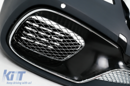 Kit Carrosserie pour Mercedes W222 Facelift 13-08.20 Échappement Pare-Choc S63 Look-image-6108287