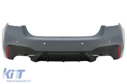 Kit carrosserie pour pare-chocs BMW Série 5 G30 17-19 Feux Calandre M5 LCI Design 2020-image-6114422