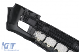 Kit carrosserie pour Range Rover Vogue L322 2010-2012 Autobiography Design Pare-chocs Phares Calandre-image-6109531