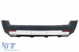Kit carrosserie pour Range Rover Vogue L322 2010-2012 Autobiography Design Pare-chocs Phares Calandre-image-6109536