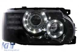 Kit carrosserie pour Range Rover Vogue L322 2010-2012 Autobiography Design Pare-chocs Phares Calandre-image-6109561