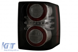 Kit carrosserie pour Range Rover Vogue L322 2010-2012 Autobiography Design Pare-chocs Phares Calandre-image-6109573