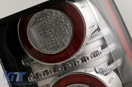 Kit carrosserie pour Range Rover Vogue L322 2010-2012 Autobiography Design Pare-chocs Phares Calandre-image-6109575