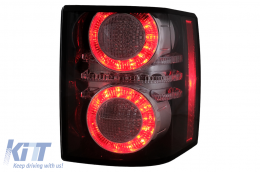 Kit carrosserie pour Range Rover Vogue L322 2010-2012 Autobiography Design Pare-chocs Phares Calandre-image-6109577