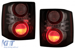 Kit carrosserie pour Range Rover Vogue L322 2010-2012 Autobiography Design Pare-chocs Phares Calandre-image-6109579