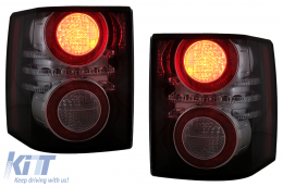Kit carrosserie pour Range Rover Vogue L322 2010-2012 Autobiography Design Pare-chocs Phares Calandre-image-6109582