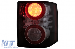 Kit carrosserie pour Range Rover Vogue L322 2010-2012 Autobiography Design Pare-chocs Phares Calandre-image-6109583