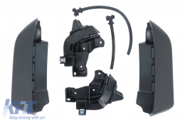 Kit carrosserie pour Range Rover Vogue L322 2010-2012 Autobiography Design Pare-chocs Phares Calandre-image-6109590