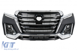 Kit carrosserie pour Toyota Land Cruiser FJ200 Retrofit 2008-2015 2022 Look Pare-chocs Capot-image-6107690