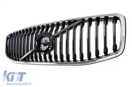 Kit Carrosserie pour Volvo XC60 2018-2025 Pare-chocs Calandre Diffuseur d'air R Design-image-6128040
