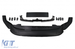 Kit carrosserie pour VW Golf 7 2013-2017 7.5 R Design Pare-chocs Grille Jupes Latérales-image-6106448