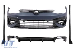image-0-Kit carrosserie pour VW Golf VIII Hatchback Mk8 MQB 2020-2023 R Design Grille Pare-chocs