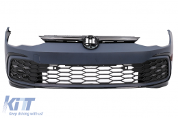 Kit carrosserie pour VW Golf VIII Hatchback Mk8 MQB 2020-2023 GTI Design Grille Pare-chocs-image-6106870