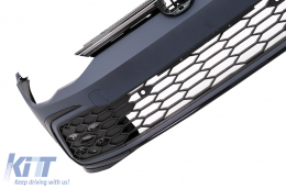 Kit carrosserie pour VW Golf VIII Hatchback Mk8 MQB 2020-2023 GTI Design Grille Pare-chocs-image-6106871