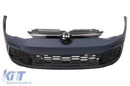 Kit carrosserie pour VW Golf VIII Hatchback Mk8 MQB 2020-2023 GTI Design Grille Pare-chocs-image-6106872