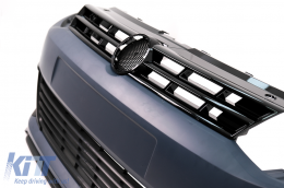 Kit carrosserie pour VW Polo 6R 09+ Pare-chocs Jupes R-Line Design-image-56443