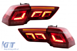 Kit Carrosserie pour VW Tiguan 2 AD BW 16-19 Conversion 2021 R Look Passages Roues Calandre-image-6106694