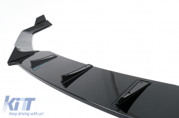 Kit Carrozzeria Aerodinamico per BMW Serie 7 G70 M-Tech 2022+ Design Black Knight Diffusore-image-6112749