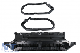 Kit Carrozzeria Aerodinamico per BMW Serie 7 G70 M-Tech 2022+ Design Black Knight Diffusore-image-6112787