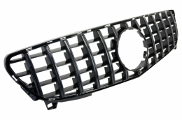 Kit carrozzeria Calandra Nera per Mercedes W176 12-18 Facelift A45 Look Paraurti-image-6049693