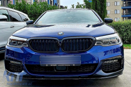 Kit carrozzeria e diffusore M Performance Design Design Design Design con terminali di scarico in cromo M5 adatto per BMW Serie 5 G30 2017-2020-image-6148310