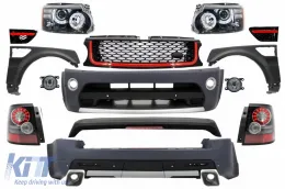 image-18-Kit Carrozzeria Parafanghi per Range Rover Sport L320 Facelift 09-13 Autobiography Design