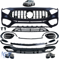 image-59-Kit carrozzeria paraurti diffusore posteriore griglia radiatore adatto per Mercedes W177 con A Design-Line