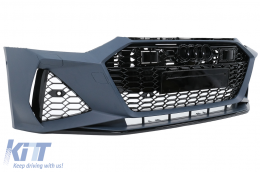 Kit carrozzeria per Audi A7 4K8 2018-2021 RS Design Paraurti Minigonne Laterali Scarico-image-6112956