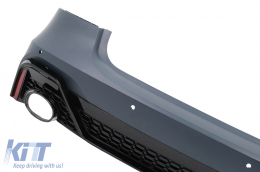 Kit carrozzeria per Audi A7 4K8 2018-2021 RS Design Paraurti Minigonne Laterali Scarico-image-6112962