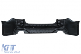 Kit carrozzeria per Audi A7 4K8 2018-2021 RS Design Paraurti Minigonne Laterali Scarico-image-6112966