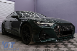 Kit carrozzeria per Audi A7 4K8 2018-2021 RS Design Paraurti Minigonne Laterali Scarico-image-6113203