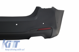 Kit Carrozzeria per BMW 5 G30 Limousine 2017-2019 M-Tech Look Paraurti Minigonne Laterali Griglie-image-6051366