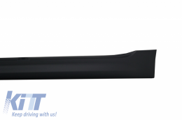 Kit Carrozzeria per BMW 5 G30 Limousine 2017-2019 M-Tech Look Paraurti Minigonne Laterali Griglie-image-6051371