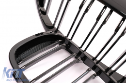 Kit Carrozzeria per BMW 5 G30 Limousine 2017-2019 M-Tech Look Paraurti Minigonne Laterali Griglie-image-6051380