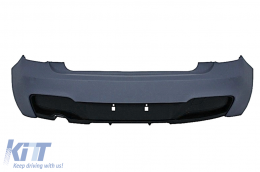 Kit Carrozzeria per BMW Serie 1 F20 2011-2014 Minigonne laterali M-Tech Look con diffusore paraurti-image-6021748