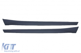 Kit Carrozzeria per BMW Serie 1 F20 2011-2014 Minigonne laterali M-Tech Look con diffusore paraurti-image-6021750
