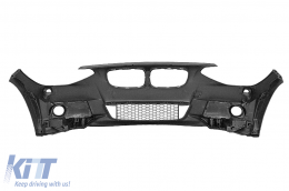 Kit Carrozzeria per BMW Serie 1 F20 2011-2014 Minigonne laterali M-Tech Look con diffusore paraurti-image-6021751