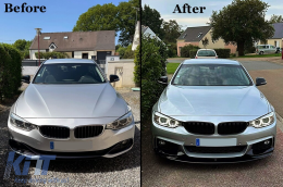 Kit carrozzeria per BMW Serie 4 F32 F33 Coupé Cabrio 2013-2019 Paraurti Sport Design-image-6126432