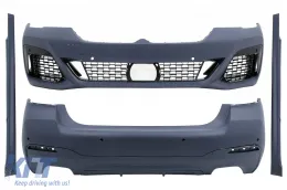 image-46-Kit Carrozzeria per BMW Serie 5 G30 LCI 2020+ MT Look Griglia inferiore Minigonne laterali Paraurti