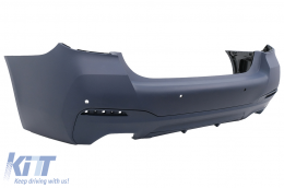Kit Carrozzeria per BMW Serie 5 G30 LCI 2020+ MT Look Griglia inferiore Minigonne laterali Paraurti-image-6102829
