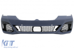 Kit Carrozzeria per BMW Serie 5 G30 LCI 2020+ MT Look Griglia inferiore Minigonne laterali Paraurti-image-6102833
