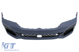 Kit Carrozzeria per BMW Serie 5 G30 LCI 2020+ MT Look Griglia inferiore Minigonne laterali Paraurti-image-6102834