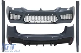image-3-Kit carrozzeria per BMW Serie 5 G31 Touring 2017-2019 M Sport Design Minigonne Laterali Paraurti