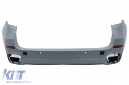 Kit Carrozzeria per BMW X5 F15 2013-2018 M-Tech Design Paraurti Griglie Scarico-image-6111167