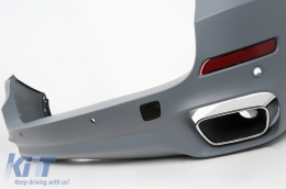 Kit Carrozzeria per BMW X5 F15 2013-2018 M-Tech Design Paraurti Griglie Scarico-image-6111171