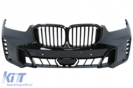 Kit carrozzeria per BMW X5 G05 2018-2022 M-Tech Look Paraurti Passaruota Punte di scarico-image-6112645