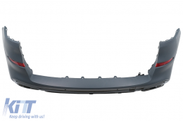 Kit carrozzeria per BMW X5 G05 2018-2022 M-Tech Look Paraurti Passaruota Punte di scarico-image-6112654